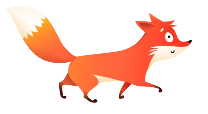 A cute fox
